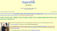 Desktop Screenshot of fergusongolf.com